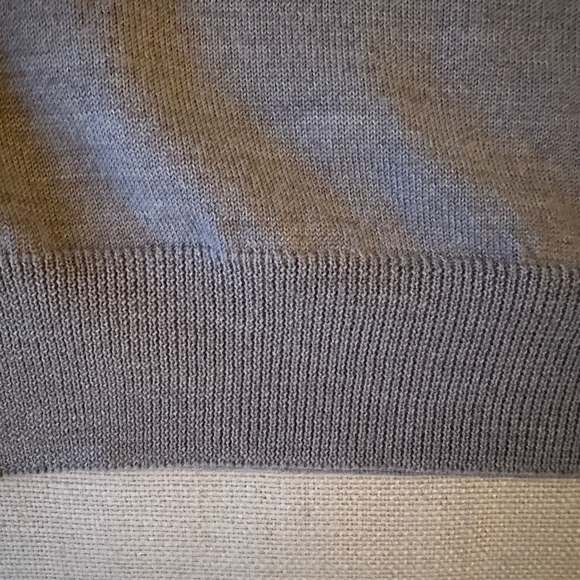 WARDROBE.NYC Gray Crew Neck Long Sleeve Sweater Medium M $395 Wool - Picture 10 of 13